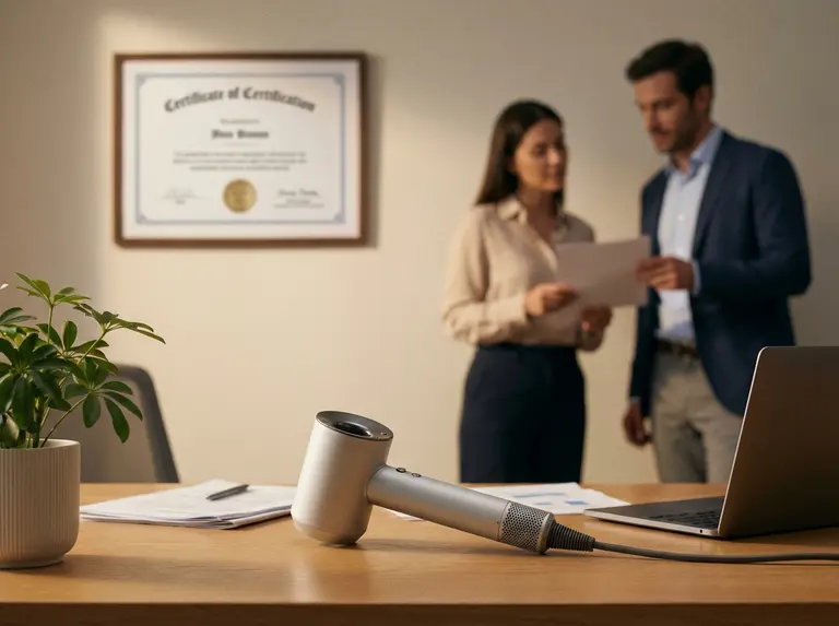 Сертификат на фен